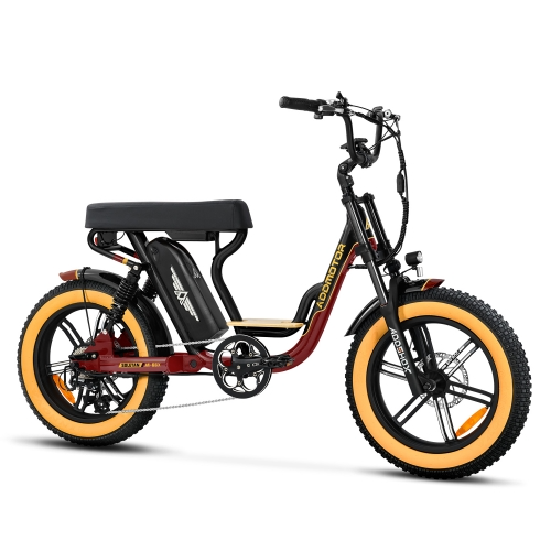 Addmotor 750W Soletan M-66X Moped Style Cruiser Electric Bike Addmotor 750W Soletan M-66X Moped Style Cruiser Electric Bike