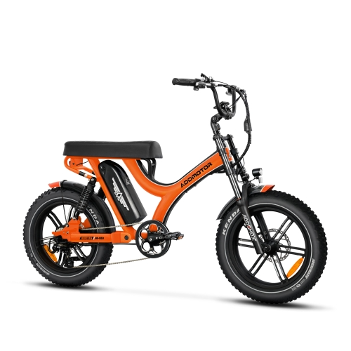 Addmotor - Herotan M65X electric bike with a step-through frame design, displayed against a white background.