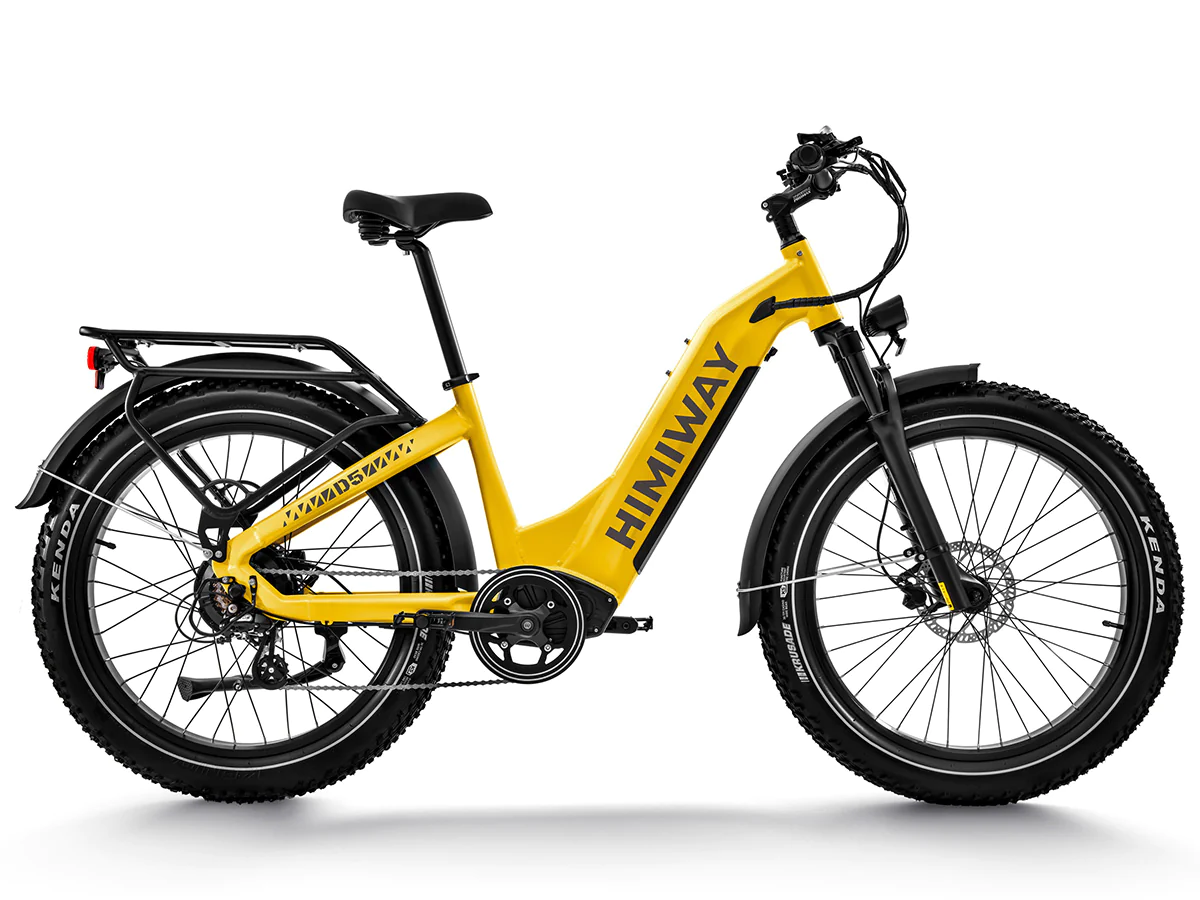 Himiway - Zebra Step Through - Yellow – Tampa Bay eBikes Himiway - Zebra Step Through - Yellow – Tampa Bay eBikes