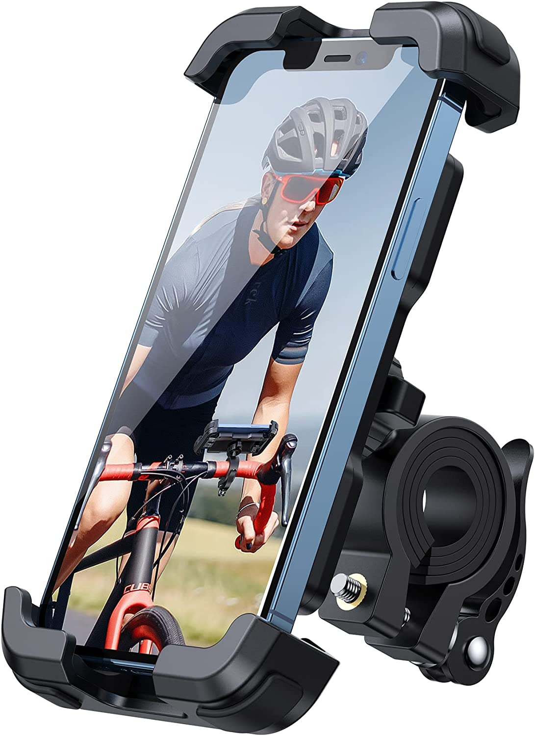 Tampa Bay eBikes Cell Phone Holder - Premium Large - A versatile cell phone holder for handlebars.