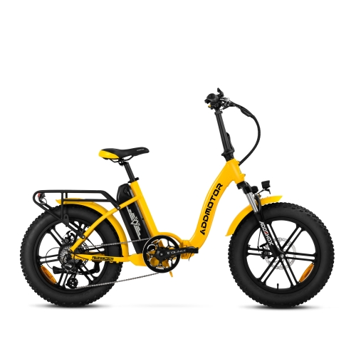 Addmotor - Foldtan M-140 electric bike isolated on white background.