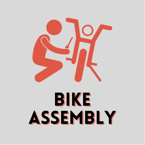 A man performing Service - Tampa Bay eBikes assembly, setup, and 1st maintenance.