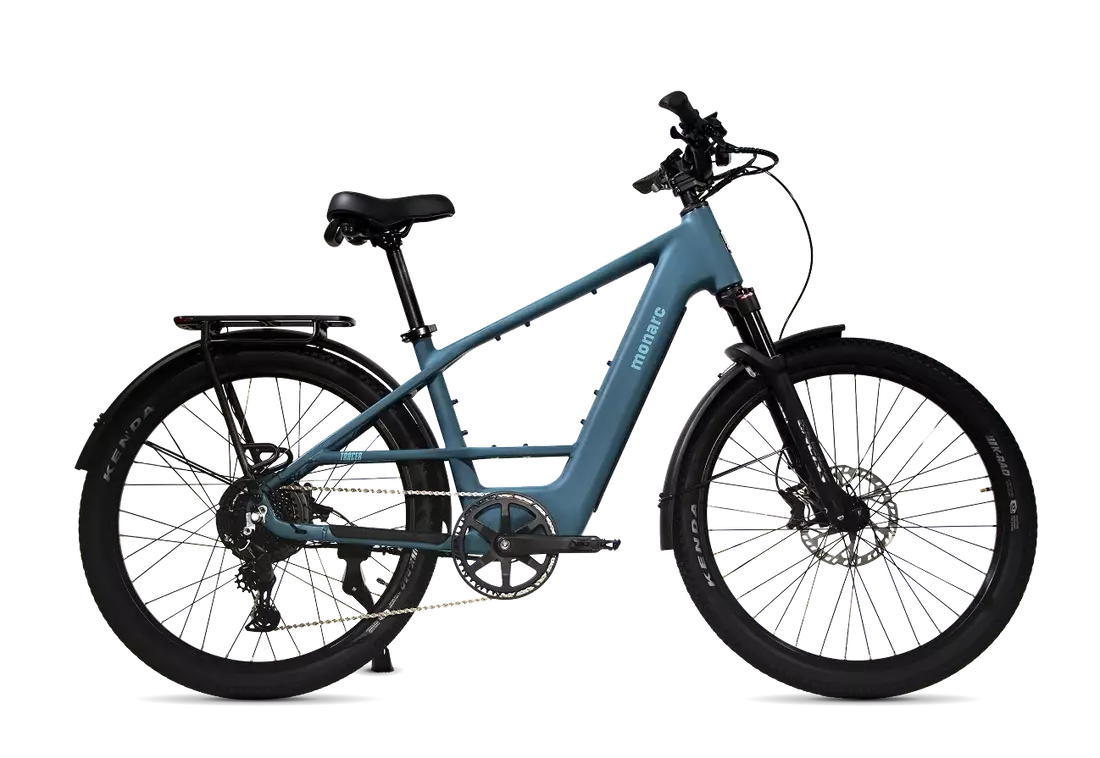 Monarc Tracer High-Step in Superior blue, full side profile