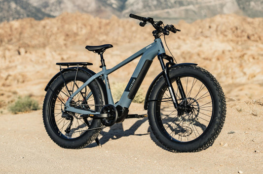 Aventon Adventure M ebike on Tampa Bay waterfront trail