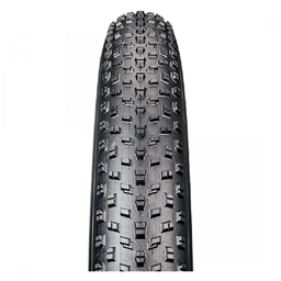 A close-up of a Tires Tire - 26x4 fat bike tire shows its knobby tread, ideal for off-road or mountain biking.
