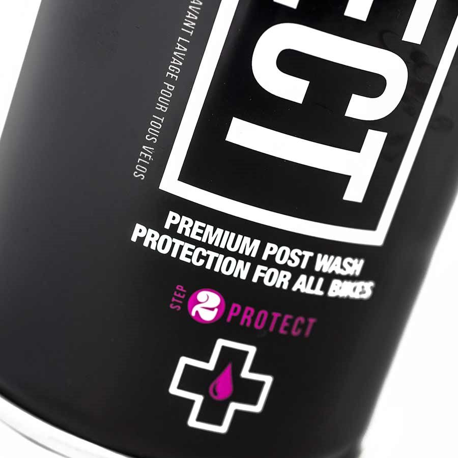 Muc-Off - Bike Protect premium post wash protection for bikes with water dispersing action and corrosion inhibitor.