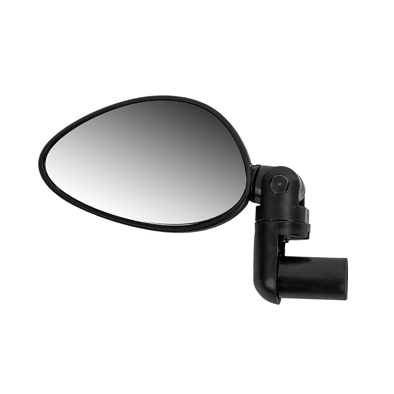 A black Zefal Cyclop Bar End Mirror on a white background.