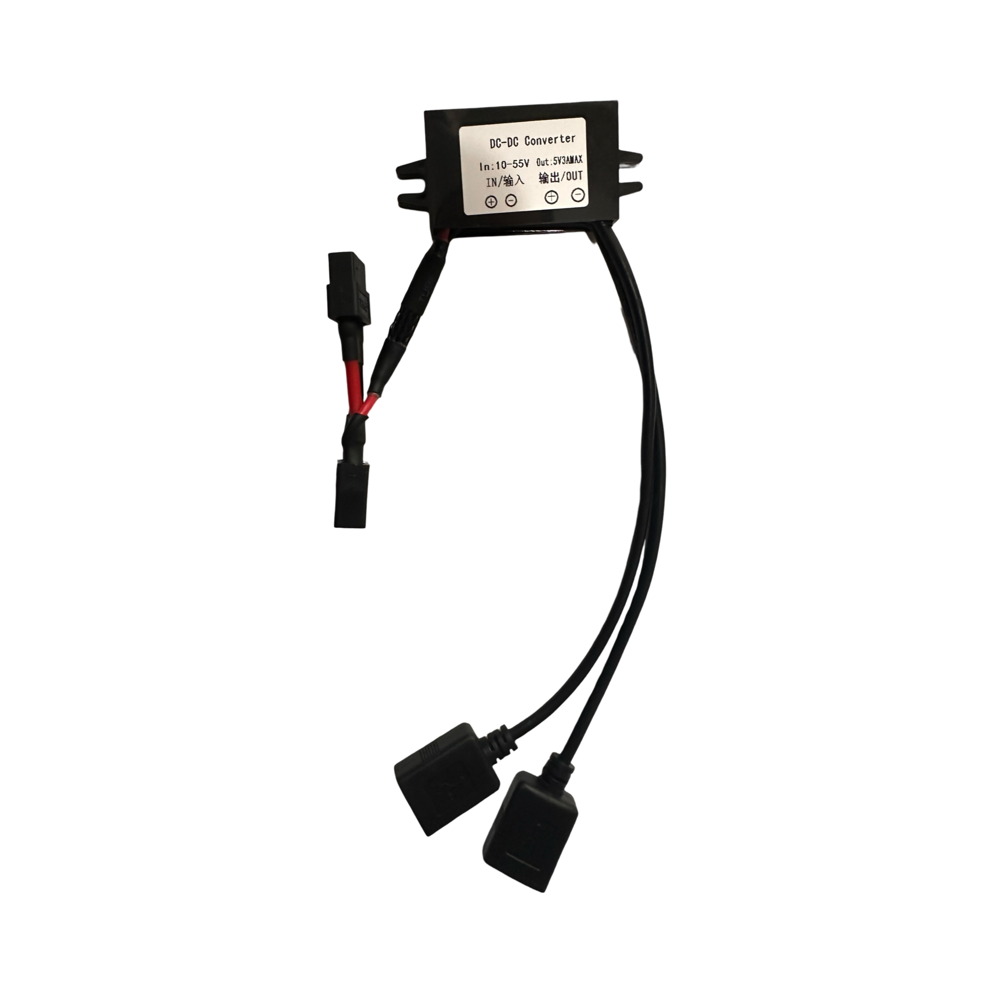 USB Accessory Adapter (DC-DC Converter) (10-55V, 5V 3Amax) – Tampa Bay ...