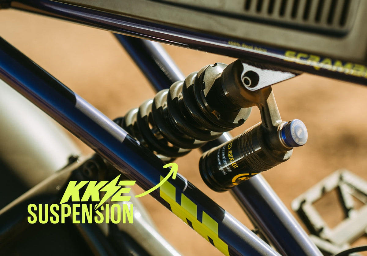 Juiced Scrambler Full-Suspension — KKE rear suspension shock