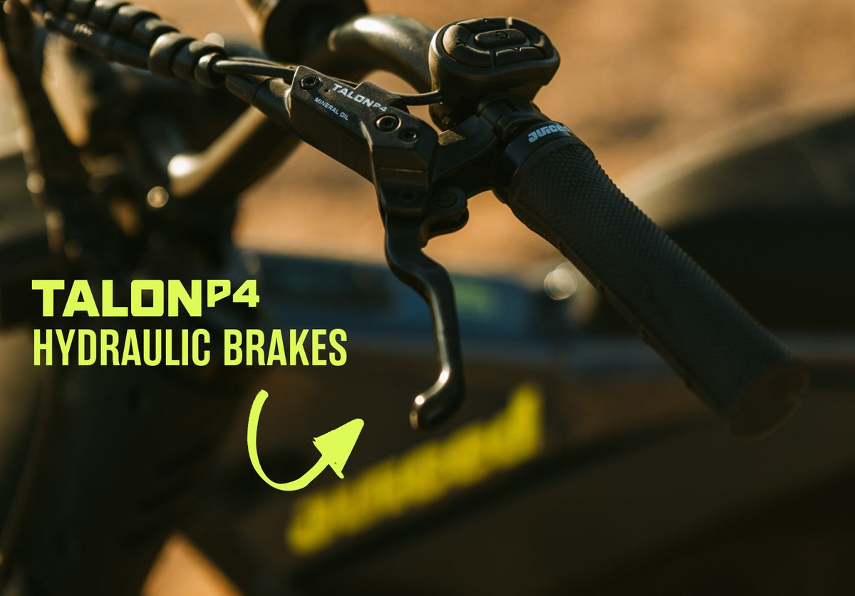 Juiced Scrambler Full-Suspension — Talon P4 hydraulic brake lever