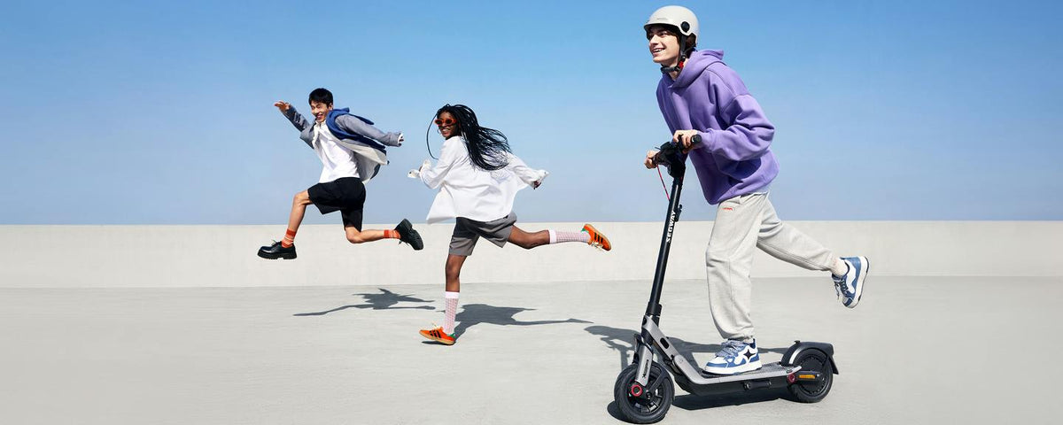Segway Ninebot E3 Pro electric scooter, product banner
