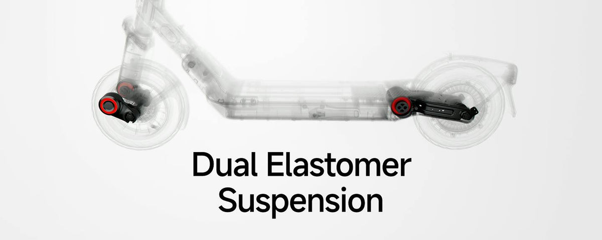 Segway Ninebot E3 Pro electric scooter, front and rear suspension