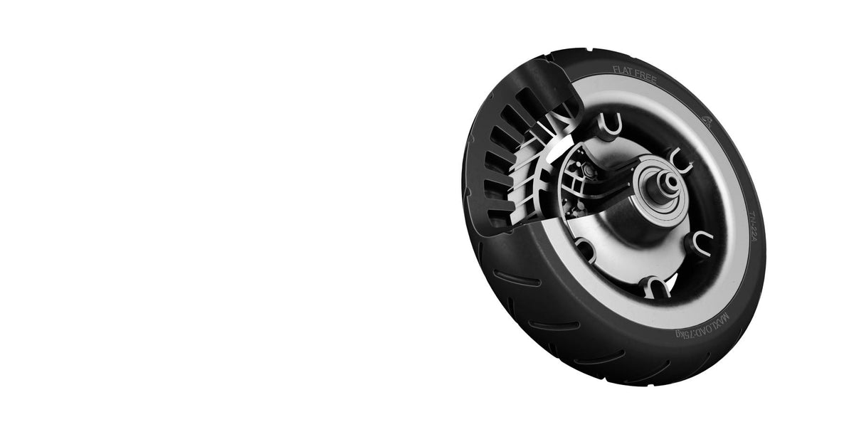 Segway Ninebot E2 Plus II electric scooter, 8.1-inch inner hollow tires