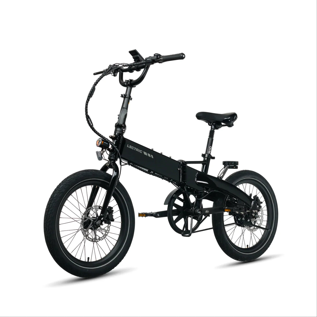 Lectric XP Lite3 JW Black three-quarter view at Tampa Bay eBikes