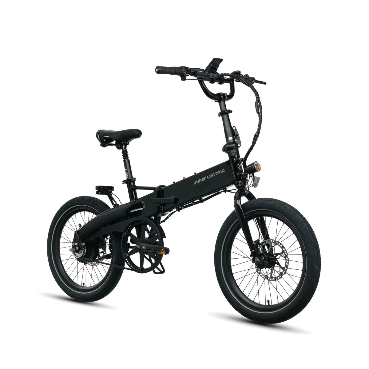 Lectric XP Lite3 JW Black three-quarter view at Tampa Bay eBikes