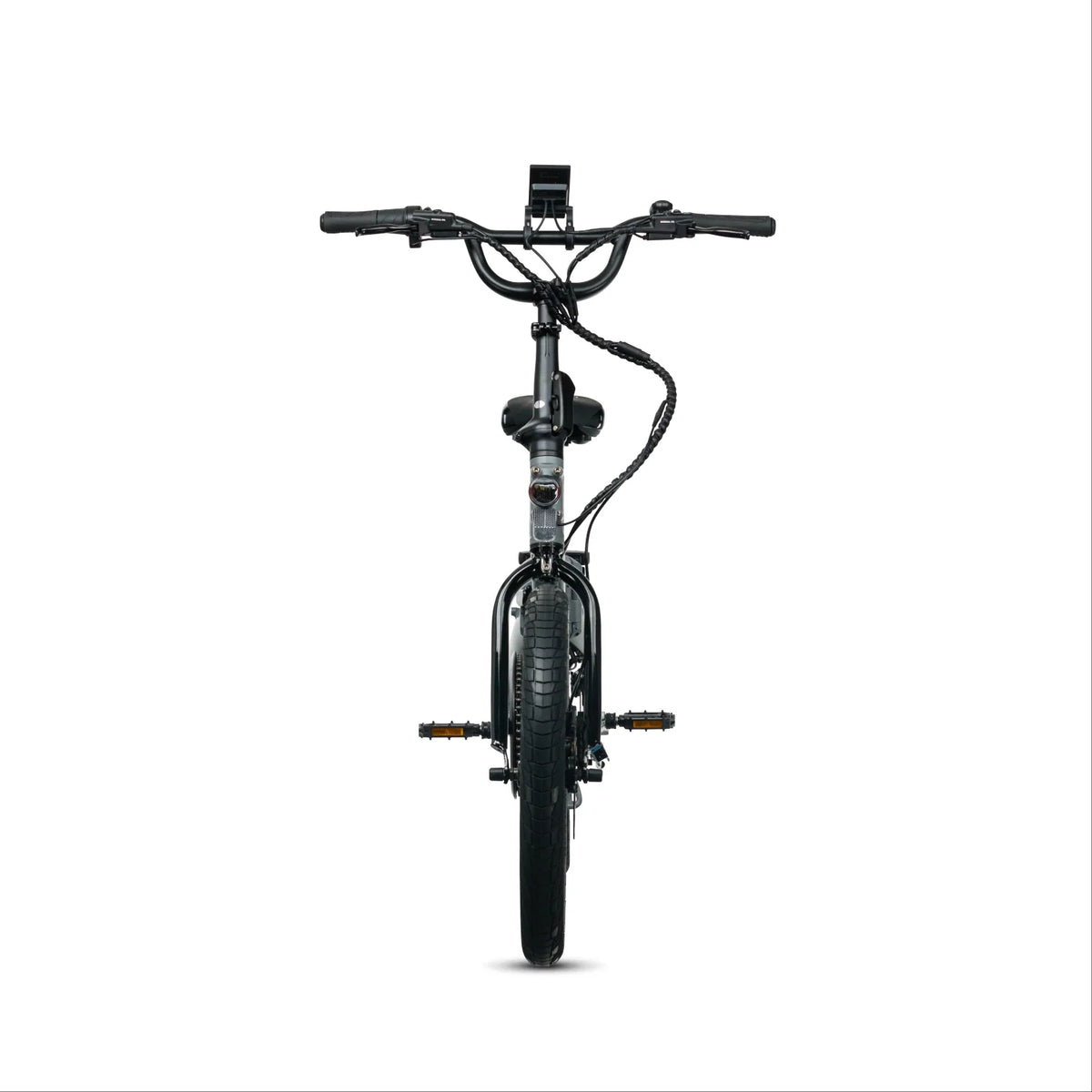 Lectric XP Lite3 Matte Grey front view at Tampa Bay eBikes