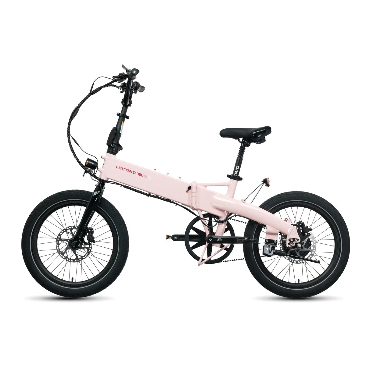 Lectric XP Lite3 Ballerina Pink side profile at Tampa Bay eBikes
