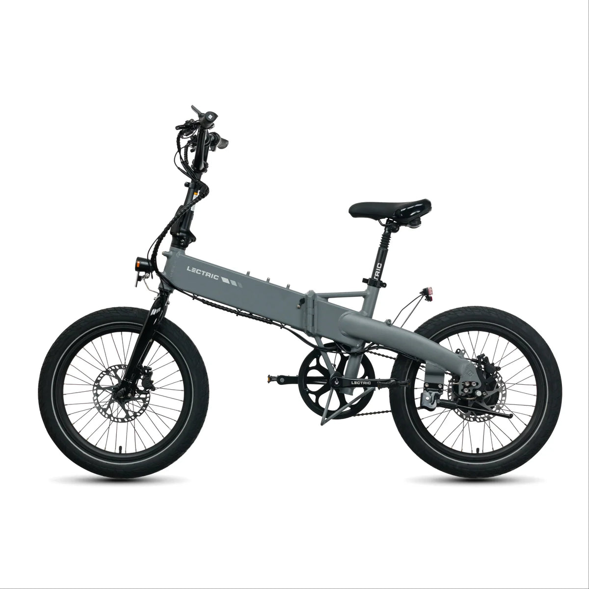 Lectric XP Lite3 Matte Grey side profile at Tampa Bay eBikes