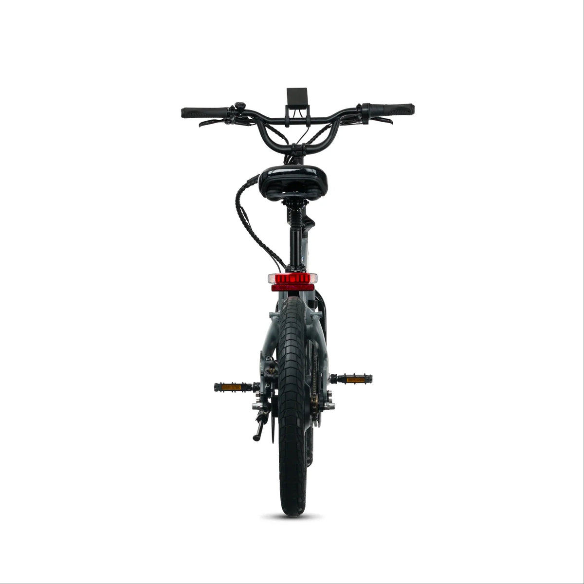 Lectric XP Lite3 Matte Grey rear view at Tampa Bay eBikes