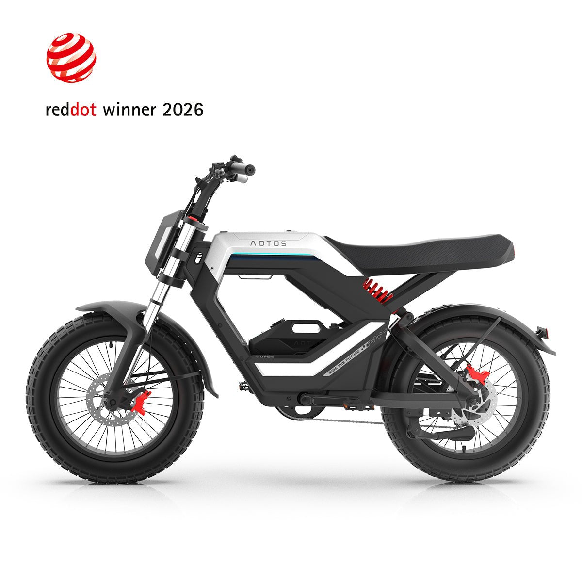 AOTOS FLUX X26 electric bike side profile