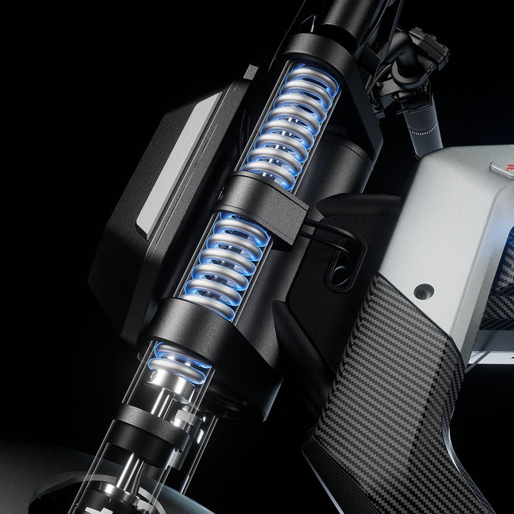 AOTOS FLUX X26 front suspension fork detail