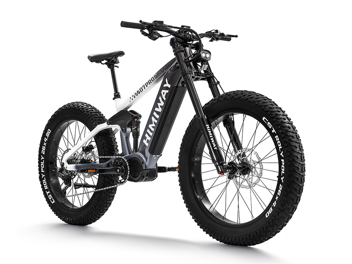 The Himiway - Cobra D7 Pro fat bike is shown on a white background.