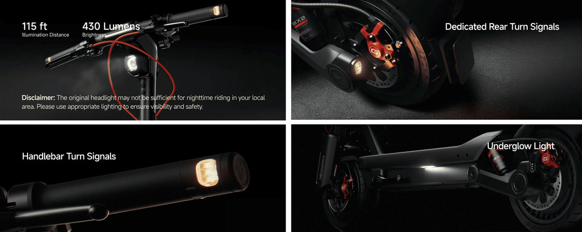 Segway Ninebot MAX G3 Plus electric scooter, automatic 6 w headlight
