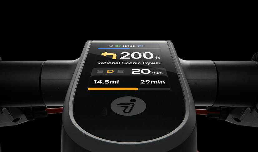 Segway Ninebot MAX G3 Plus electric scooter, color display navigation