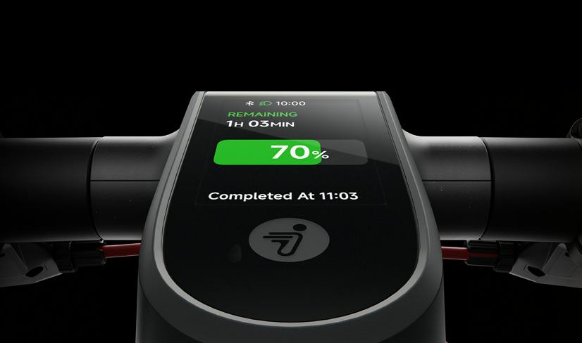 Segway Ninebot MAX G3 Plus electric scooter, smart charge management