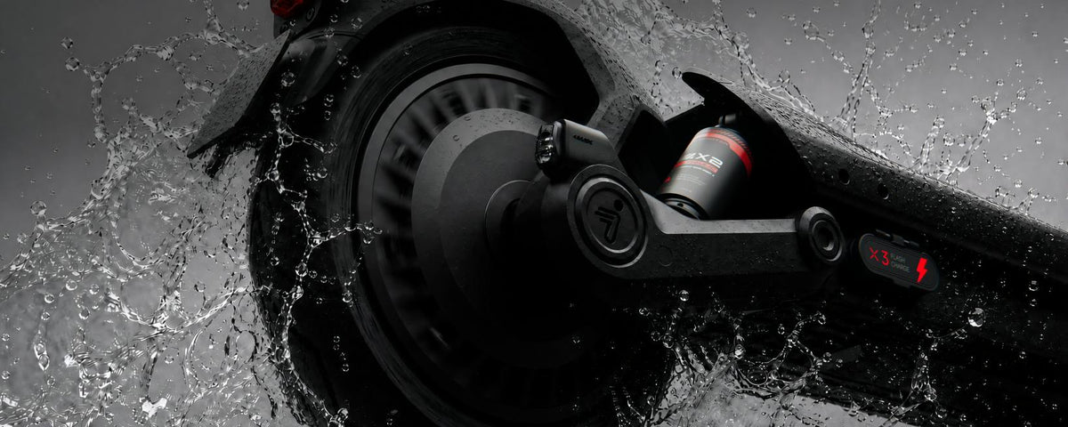 Segway Ninebot MAX G3 Plus electric scooter, ipx6 water resistance