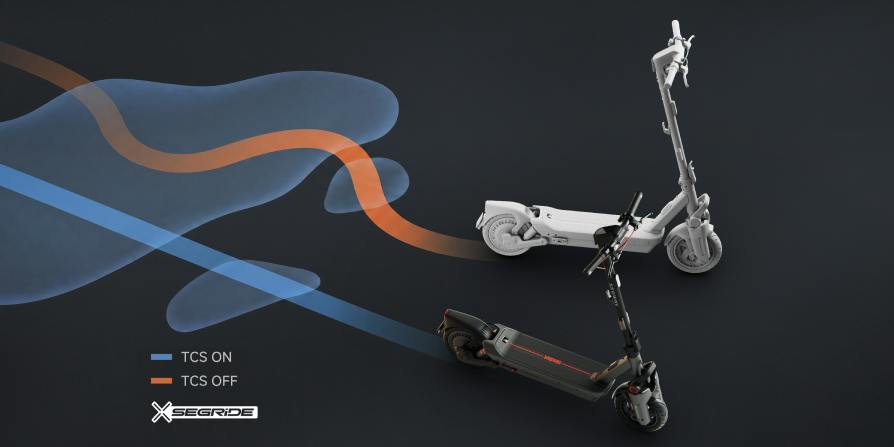 Segway Ninebot MAX G3 Plus electric scooter, traction control system