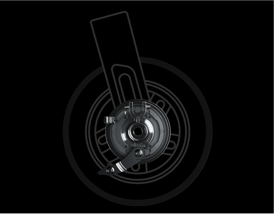 Segway Ninebot E2 Pro electric scooter: Dual braking illustration