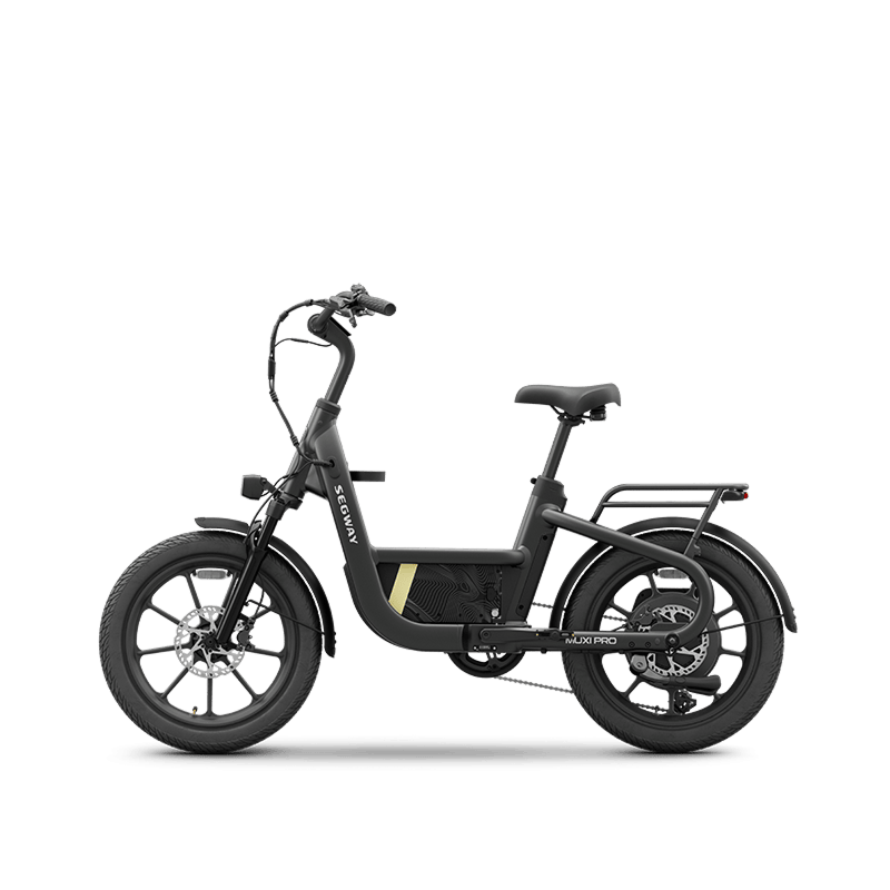 Segway MUXI Pro cargo electric bike in Anthracite, alternate view 2