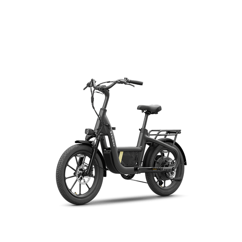 Segway MUXI Pro cargo electric bike in Anthracite, alternate view 3