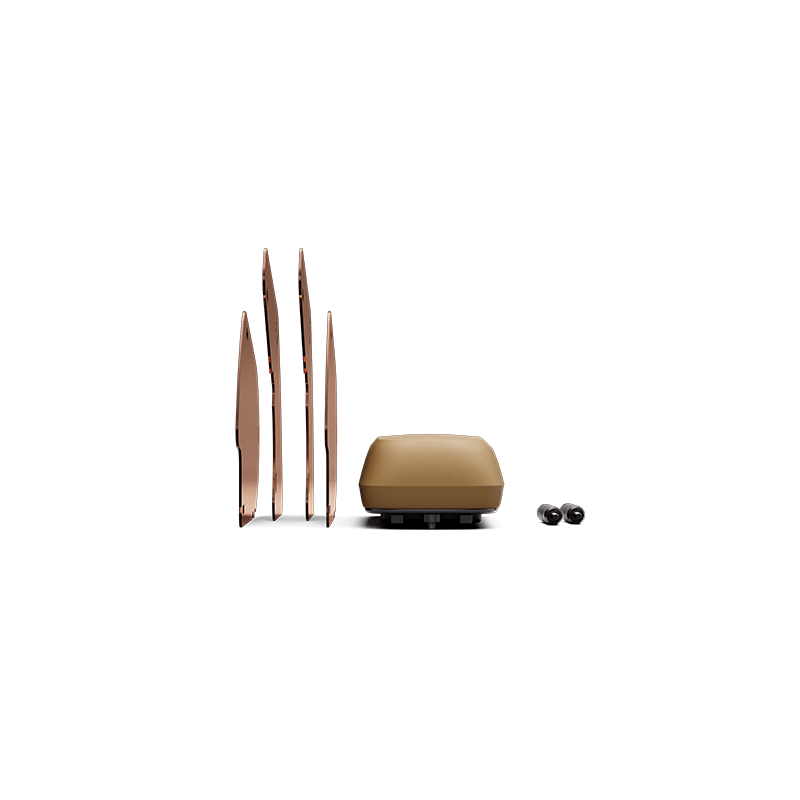 The Segway MUXI Passenger Kit by Segway is neatly arranged on a plain white background—perfect for those who value organized accessories.