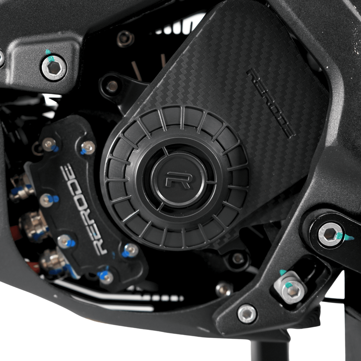 RERODE R1 Electric Dirt Bike drivetrain housing