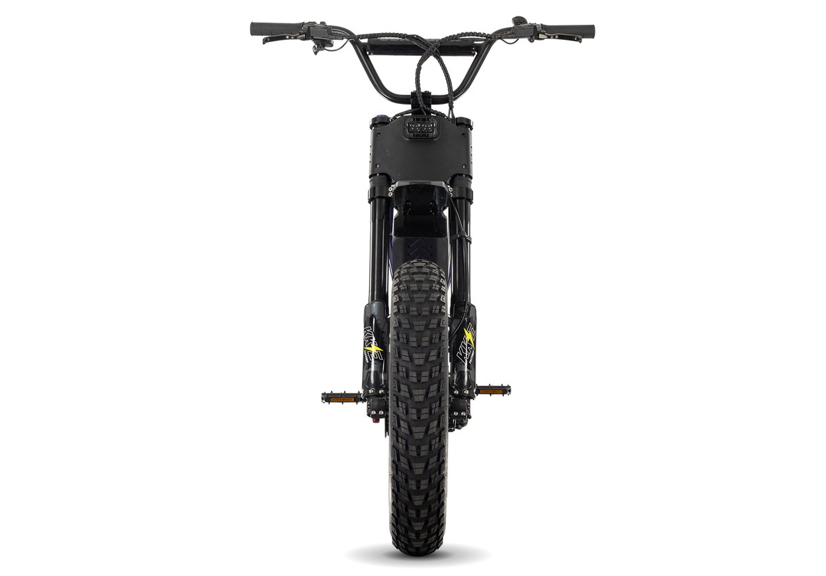 Juiced Scrambler Full-Suspension in Grape Juice — front view