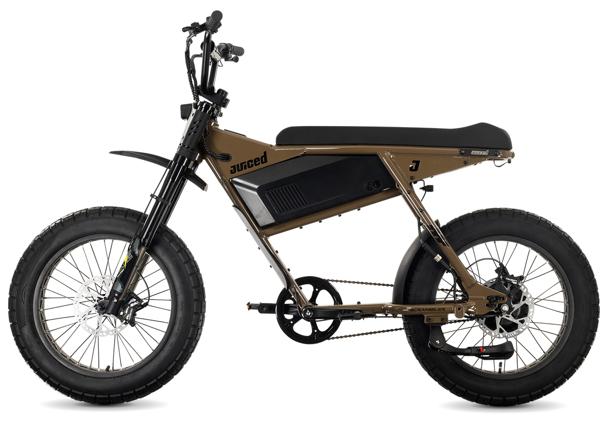 Juiced Scrambler Hardtail in Mocha — opposite-side view