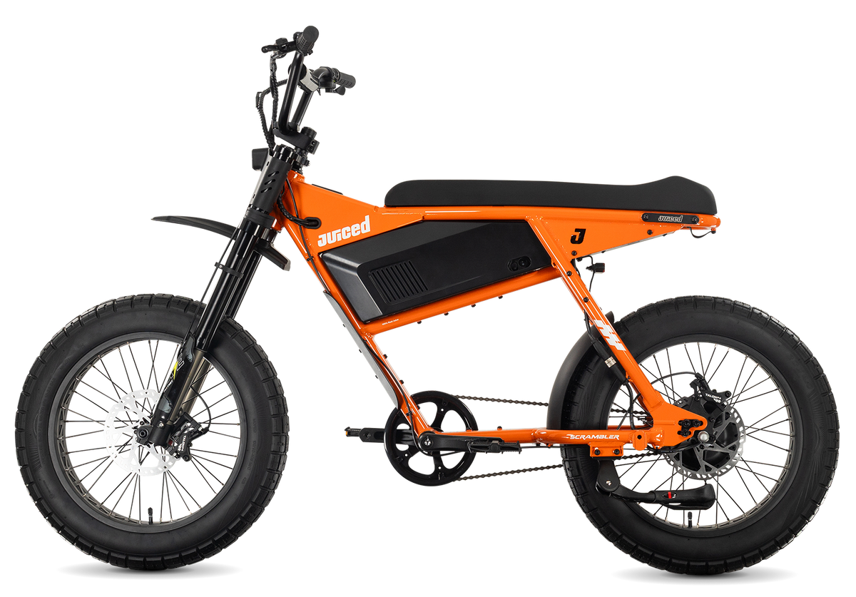 Juiced Scrambler Hardtail in Orange Juice — opposite-side view