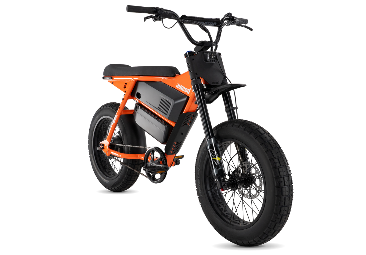 Juiced Scrambler Dual-Battery Hardtail in Orange Juice — additional view