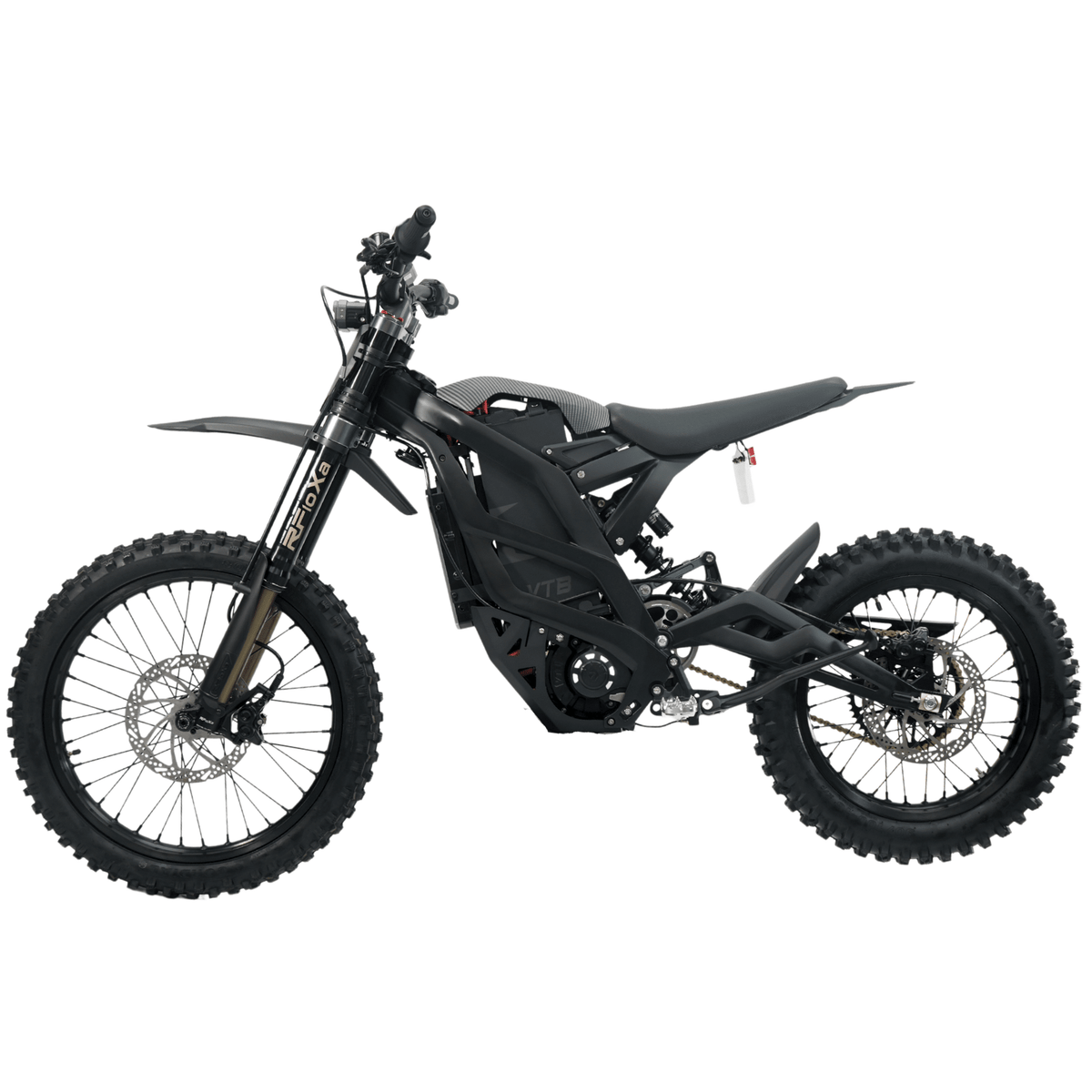 Ventus V1+ EVO electric dirt bike, left side profile