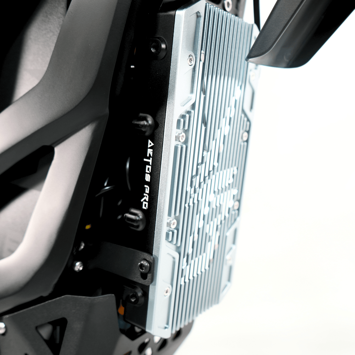 Ventus V1+ EVO electric dirt bike, controller side detail