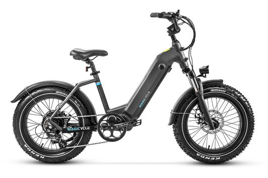 The Magicycle - Ocelot electric bike is displayed against a white background.